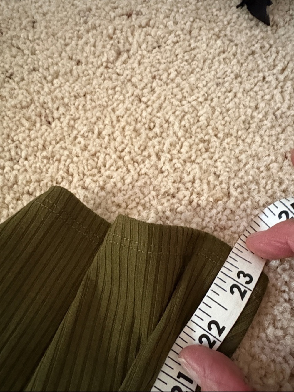 Lulu's Olive Green Spaghetti Strap Maxi Jumpsuit - Picture 9 of 9